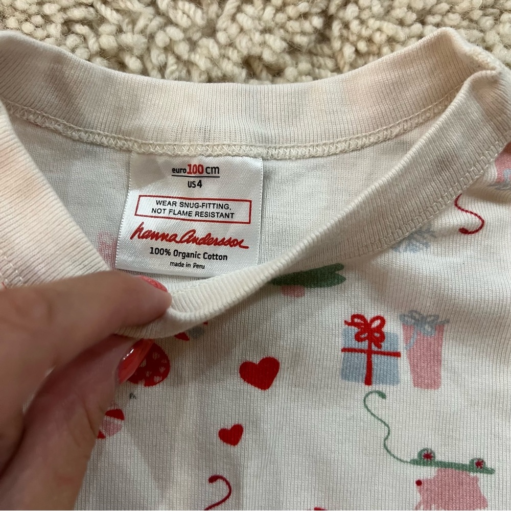 Hanna Andersson | White Winter Christmas Pajamas - Picture 3 of 8